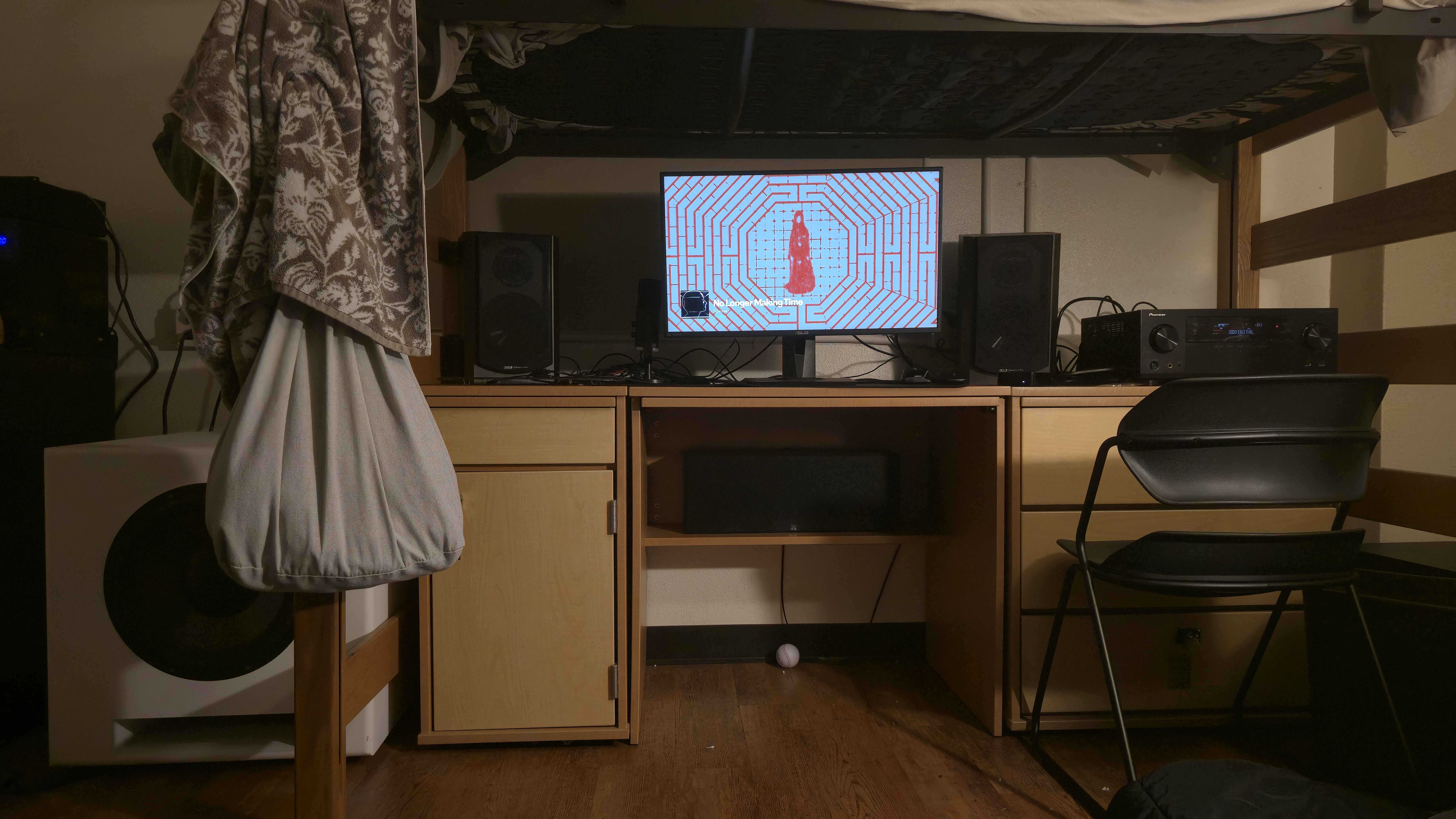 Reference 'Dorm Theater' Dolby 5.1 System